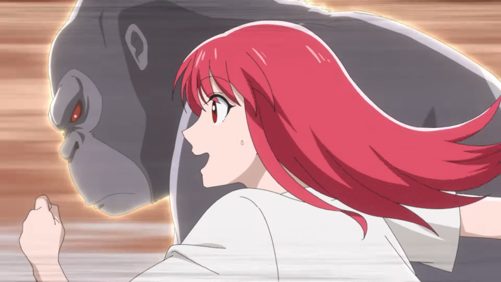 Download Anime Gorilla no Kami kara Kago sareta Reijou wa Ouritsu Kishidan de Kawaigarareru