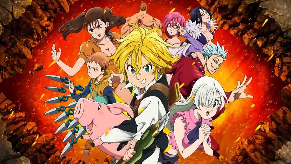 Movie Nanatsu no Taizai Movie 1: Tenkuu no Torawarebito gambar 1