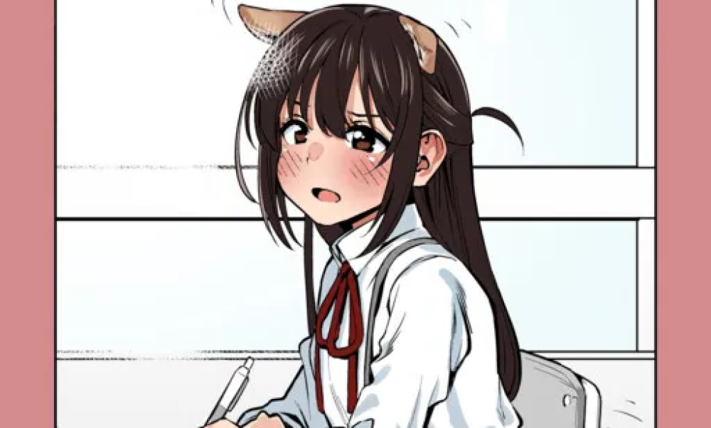 Baca Komik Manga Sebuah Cerita tentang Teman Sekelas yang Merupakan Tsundere Bertelinga Anjing