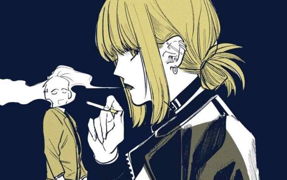 Baca Komik Manga Cerita Tentang Merokok di Belakang Supermarket