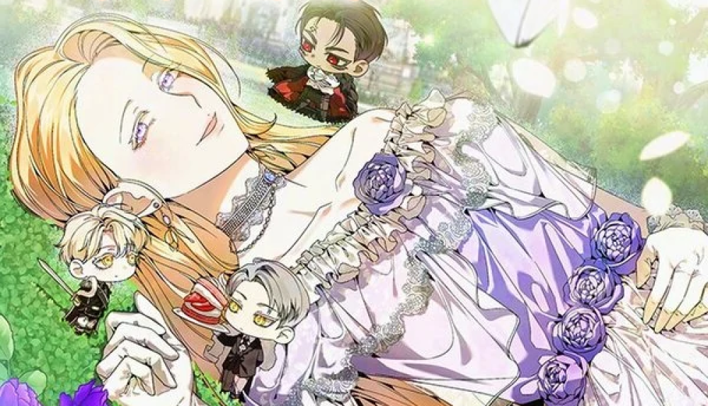 Baca Komik Manhwa Penjahat Wanita Kesal dengan Pemeran Utama Pria Lagi Hari Ini